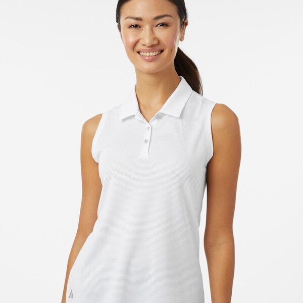 Women's Ottoman Sleeveless Polo Thumbnail