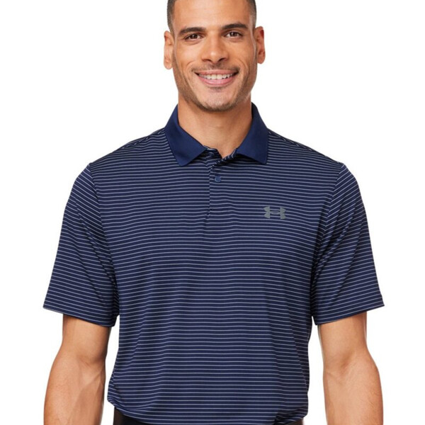 Men's 3.0 Striped Perf Polo Thumbnail