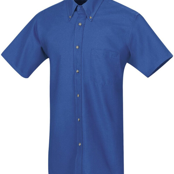 Men's Poplin Short Sleeve Dress Shirt Thumbnail