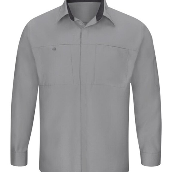 Men's Tall Performance Plus Long Sleeve Shirt with OilBlok Technology Thumbnail