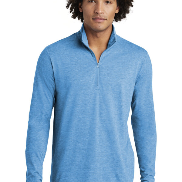 PosiCharge ® Tri Blend Wicking 1/4 Zip Pullover Thumbnail