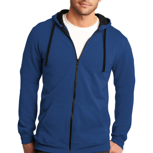 Adult Lightweight Full Zip Sweatshirt Thumbnail