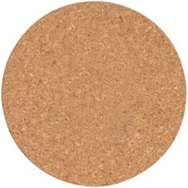 4" Cork Circle 6 Coaster Set  Thumbnail