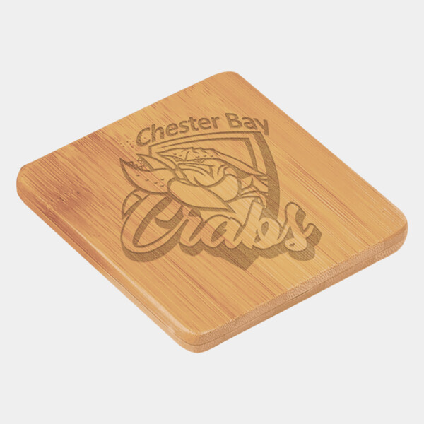 4"x4" Circle Unfinished Wood Coasters Thumbnail