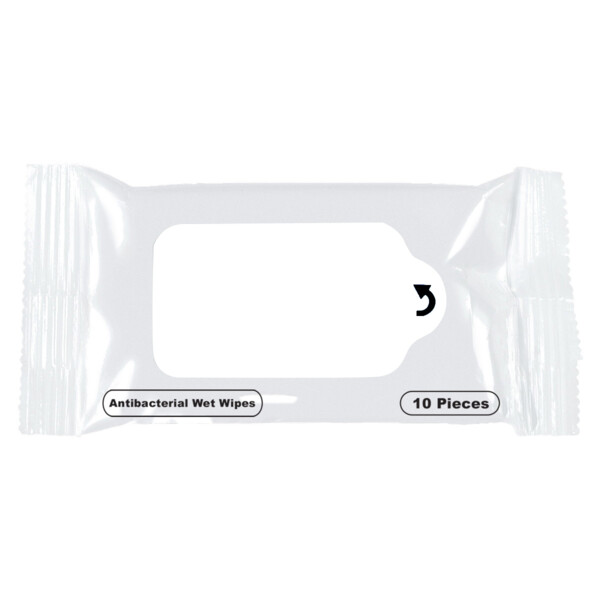 Antibacterial Wet Wipe Packet Thumbnail